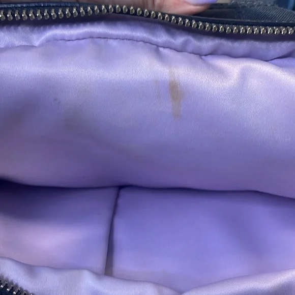 COACH 13894 black canvas/leather hobo shoulder bag. - Picture 13 of 15